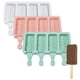thumbnail image 1 of Molde para paletas de silicona, molde para paletas sin BPA, molde para paletas reutilizable de calidad alimentaria para niños, 1 of 5