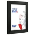 thumbnail image 4 of 14x16 Picture Frame – Black Timber Style 83585-675, 1.25 Inch Wood Moulding, Includes Plexiglass and Backing, Wall Display Frame for Art, Posters, or Photos – Frame USA, 4 of 4