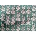 thumbnail image 4 of oneOone Cotton Cambric Fabric Rabbit Block Decor Fabric Printed BTY 56 Inch Wide, 4 of 4