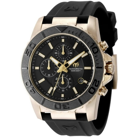 Technomarine Sea Chronograph Quartz Black Dial Men's Watch TM-725003