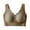 Coffee, variant on Yammkia High Impact Sports Bras for Women Women's No Underwire Sports Bra High Impact Plus Size with Adjustable Straps (White,M)