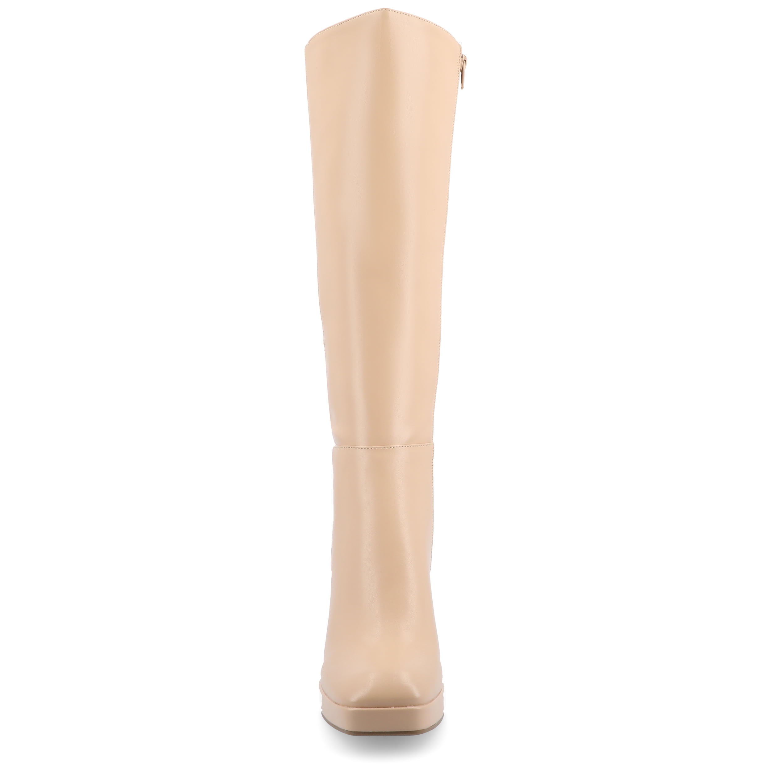 Journee Womens Mylah Platform Square Toe Boots