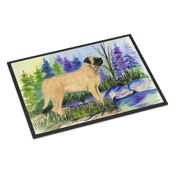 Carolines Treasures SS8009MAT Mastiff Doormat 18x27 27"L x 18"W multicolor