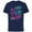 Navy, variant on Star Wars Millennium Falcon Neon - Short Sleeve Cotton T-Shirt for Adults - Customized-Athletic Heather