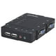 thumbnail image 1 of KVM conmutador Manhattan de 4 puertos. Manhattan 151269, 1 of 2