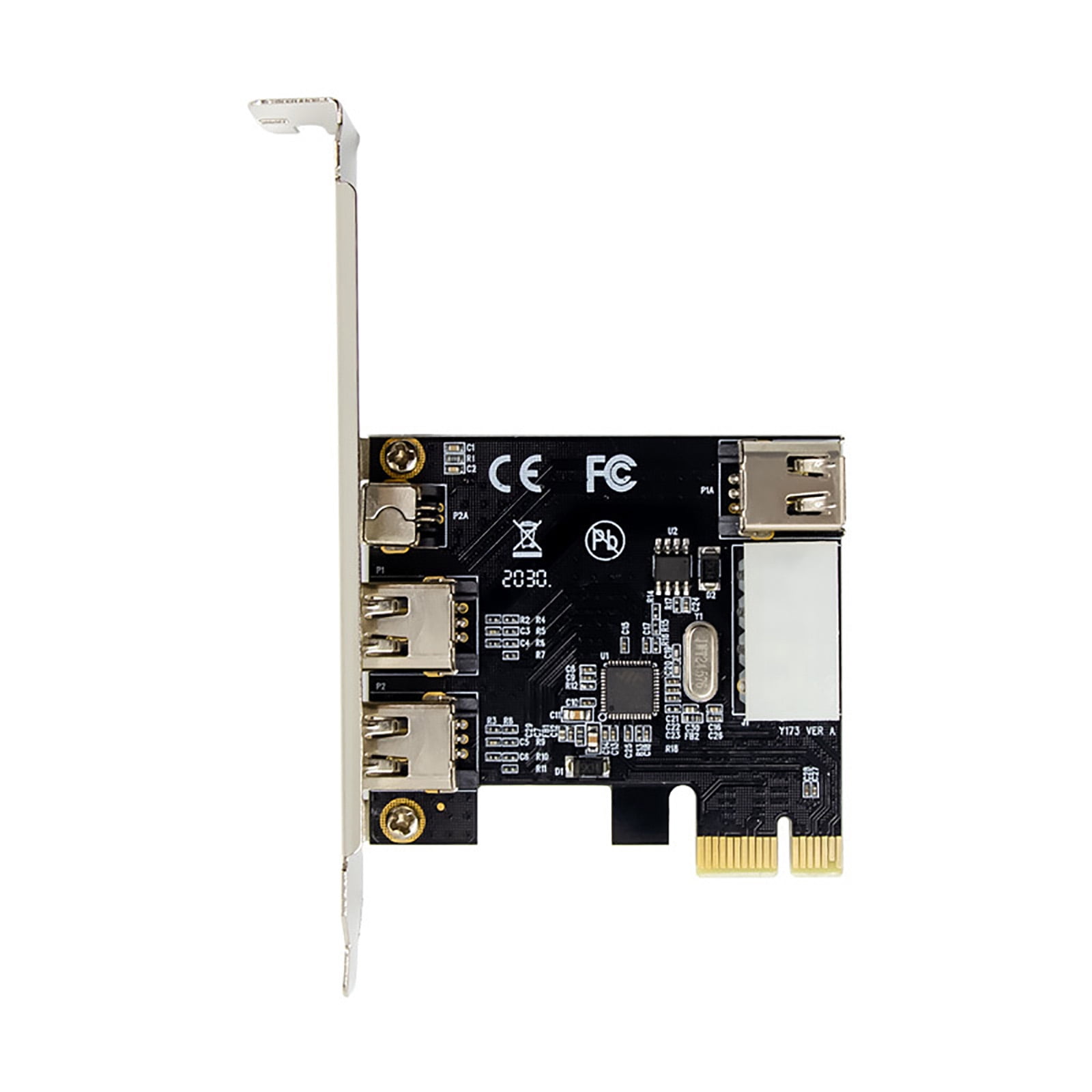 1394 Firewire Card,PCIe 4 Ports 1394A Firewire Expansion Card, PCI for