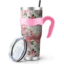 40 oz Tumbler With handle Stainless Steel Cup Extra Large Vacuum Double Wall Insulated Tumblers Travel Mug,Hot and cold beverages Car Cup