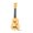 Yellow, variant on Orange Kids 15 Inch Ukulele Toy With 4 Strings Beginner Musical Instrument Early Educational Orange