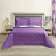 thumbnail image 3 of Edredón Ligero King Size Elefantito  Morado Dos Vistas Chelsea, 3 of 3
