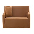 thumbnail image 3 of Spandex Stretch 1/2/3 Plazas Sofá Funda De Sofá Funda Antideslizante Decoración Antimacasar 1 asiento camello Yotijar Cubierta de sofá hecha punto, 3 of 7