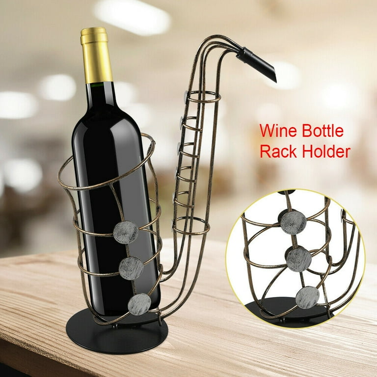 Saxophone wine online holder