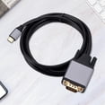 thumbnail image 3 of TYPE C to VGA Cable USB 3.1 to VGA Adapter 10Gbps HD Screen Cord for PC Laptop Monitor, 3 of 5