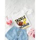 thumbnail image 3 of Childhood Cancer Awareness T-Shirt, 180g, 3 of 8