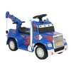 Small Crane, Toy Crane Truck with 2.4G Remote Control, Lights and Sounds Blue