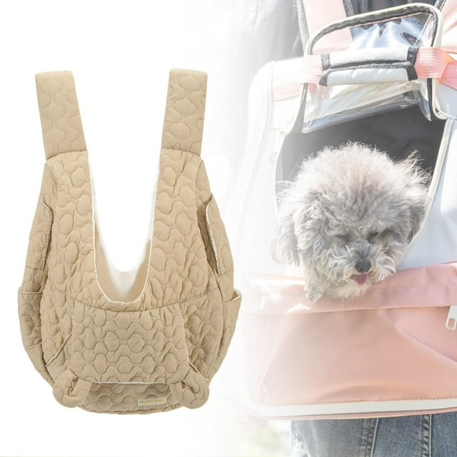 Mochila para Mascotas Fernando Mochila para Cachorros Portátil Caqui