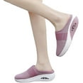 thumbnail image 5 of ZHAOCHENG Zapatillas ortopédicas para mujer con colchón de aire: zapatos casuales de malla transpirable y cómodos, zapatos ligeros para caminar para diabéticos, sandalias y zapatillas con plantilla., 5 of 5