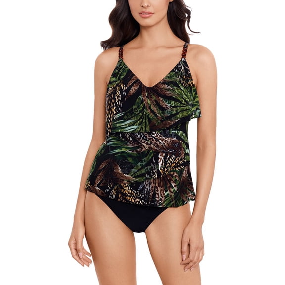 Magicsuit womens  Clo Tankini, 12, Black