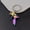 Multicolored, variant on A Unique And Creative Golden Water Gun Keychain With Colorful Key Ring Pendant, Three-dimensional Golden Keychain Pendant.