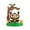 brown, variant on cpengpj Solar Dancing Animal Toys Solar Swing Monkey Cute Solar Monkey Swinging Car Bobbleheads Dancer Decorations Desktop Ornaments for Office