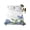 MediumPurple LightSteelBlue, variant on Flower Butterfly Flat Sheet Only Twin Size, Soft Breathable Bed Top Sheets for Mattress, Blue Purple Watercolor Wilflower Luxury Bedding Flat Sheets for Home Hotel Bedroom Bed Protection