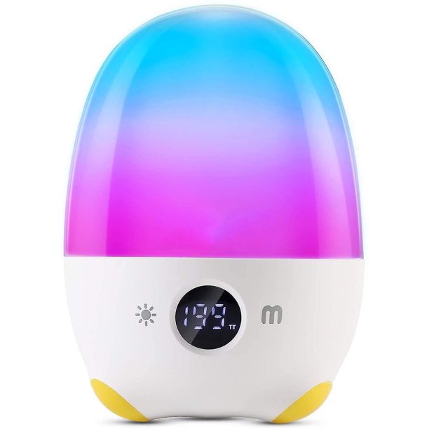 Luz Nocturna Led Para Niños Con Temporizador, Lámpara De Noche Luz De Estado De Ánimo Bebé Para Habitación Infantil Con Control Táctil Inteligente Luz Nocturna Modos De Cambio De C