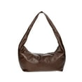 thumbnail image 2 of No Boundaries Women's Stud Hobo Bag, Chocolate, 2 of 5