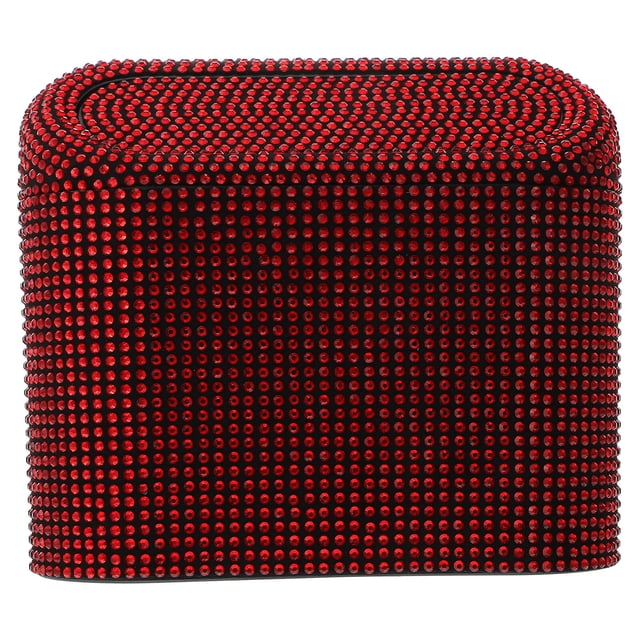 Shisuyan Boîte de Rangement Rouge en Plastique 1 Paquet Design Compact