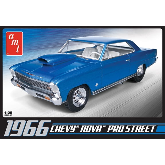 AMT 1966 Chevy Nova Pro Street 2T 1/25 Scale Model Kit