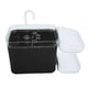 thumbnail image 5 of Bebedero automático para mascotas, fuente de agua para gatos de 2L/67oz con kits de grifo para uso en interiores y exteriores, negro (tipo grifo), 5 of 5