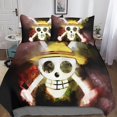 thumbnail image 1 of Football Team Logo Duvet Cover, 100% Microfiber, 3D Digital Printed Bedding Set, 3 Piece, 1 of 5