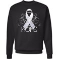 thumbnail image 2 of Inktastic Hope Lung Cancer Awareness Adult Sweatshirt, 2 of 4