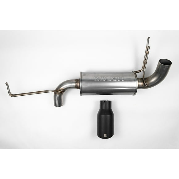 Fits 2021-2024 Ford Bronco Roush Performance Kovington Exhaust System Kit 422234 Exhaust System Kit Axle Back System; 304 Stainless Steel; With Muffler; 3 Inch Pipe Diameter