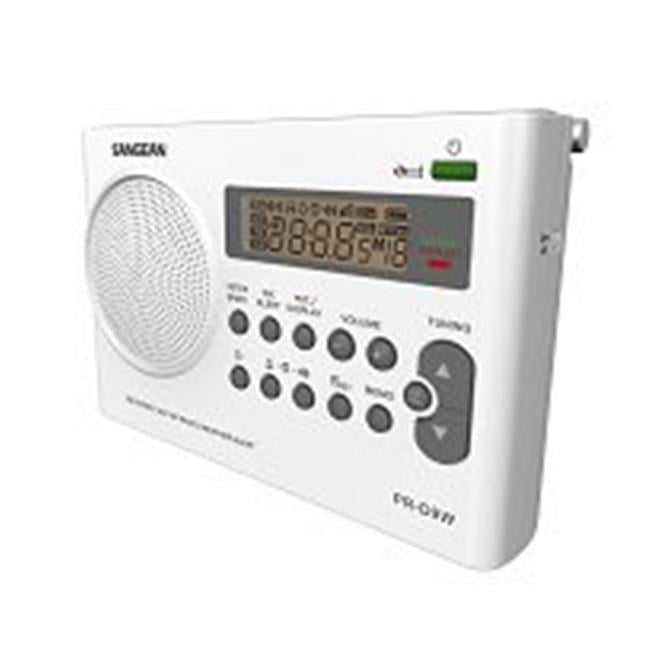 Sangean PRD9W Am/Fm Digital Radio with Weather Band Weather Alert