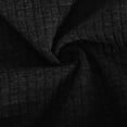 thumbnail image 5 of KeShDi Flannel Shirt for Men Stand-Up Collar Loose Zip-Up Long Sleeve Stand-Up Collar Top/Shirt Black 3X, 5 of 5