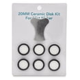 thumbnail image 3 of 70Pcs Mist Maker Maintenance Kit, Ceramic Disk Ceramic Disk Key Replacement Parts Kits for Fog Machine,60 x Disk 10 x key,Multicolor, 3 of 8