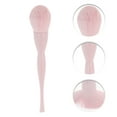 thumbnail image 3 of Unique Bargains 1 Pc Fluffy Powder Brush for Business Travel Light Pink Artificial Fiber Wool Plastic, 3 of 5
