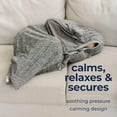 thumbnail image 3 of Sensory Basics: Body Sock - Small - Gray Sensory Sleep Sack, Stretchy Compression Pod, Calming & Comforting Cocoon, Machine Washable, Kids-Teens 3+, 3 of 16