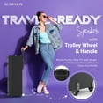thumbnail image 5 of AudioBox ABX-8080R Dual 8" Bluetooth Portable Party Speaker with Wireless Microphones, LED Lights, FM Radio, USB, AUX, microSD, Karaoke Speaker, 5 of 9