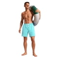 thumbnail image 3 of CRZ YOGA Mens Swim Trunks 7'' Quick Dry Mesh Lining Athletic Casual Swimwear Shorts with Zipper Pockets, 3 of 4