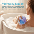 thumbnail image 3 of Extra Large Loofah Sponge, 4 Pack Shower Loofah Bath Sponge, 5.9 Inch Colorful Mesh Shower Sponge Loofa Luffa for Gentle Exfoliating Bath & Shower, 3 of 7