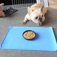 thumbnail image 2 of Pet Mat Silicone Waterproof Pet Feeding Mat Pet Bowl Mat for Pets Dogs Cats, 2 of 10