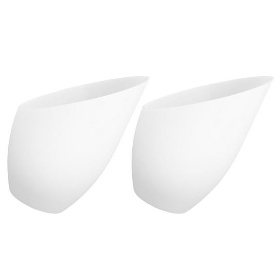 Topbathy 2Pcs Plastic Replacement Lamp Shades for Home Use Compatible with Table Floor and Pendant Lamps