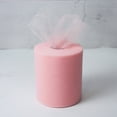 thumbnail image 4 of Craft And Party- Blush Pink 6" x 200 yards Tulle Roll Fabric Spool - Tutu Wedding Gift Craft Bow Decoration, 4 of 5