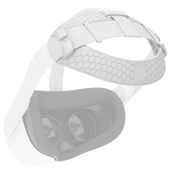 Head Back Padding Fit for Oculus Quest 2, Gravity Pressure Balance Cushion, Comfortable Soft TPU Head Strap Pad, Reduce Head Pressure Headband Pad Accessories Fit for Oculus Quest 2 Headset