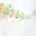 thumbnail image 6 of JeashCHAT Easter Garland 6.56 Feet Easter Mixed Color Garland Hanging Decorations for Spring Easter Party Bunny Eggs Basket Decor, 6 of 9