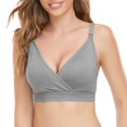 thumbnail image 2 of Valcatch Womens Sleeping Nursing Bra Wirefree Breastfeeding Maternity Bralette, 2 of 7