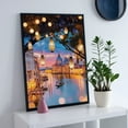 thumbnail image 5 of DIY Diamond Painting Full River, Bordado Diamond Painting Kits Paisaje, Punto de cruz Lienzo Diamond Kit completo Decoración Sala de estar Dormitorio Etiqueta de la pared Decoración 30x40cm, 5 of 5