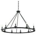 thumbnail image 5 of Middleton 10-Light Chandelier in Matte Black, 5 of 5