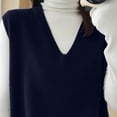 thumbnail image 5 of AherBiu Sweater Vests for Women V Neck Sleeveless Pullover Knitted Tops Solid Color Basic Tank Sweaters, 5 of 5
