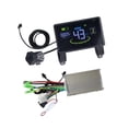 thumbnail image 3 of LOVIVER Écran LCD Électrique Ordinateur de Cyclisme Outil de Modification Multifonctionnel Accessoires de Cyclisme Compteur de Vitesse pour Vélos Électriques Extérieurs, 3 of 8